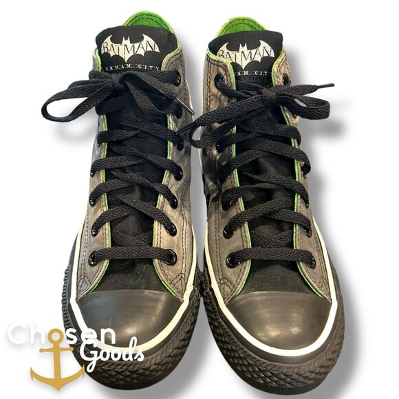Converse x DC Comics Joker & Harley Quinn Art All Star High Tops Men 5 Women 7 - Picture 5 of 9